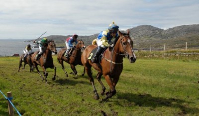 Up the hill and on to the home straight